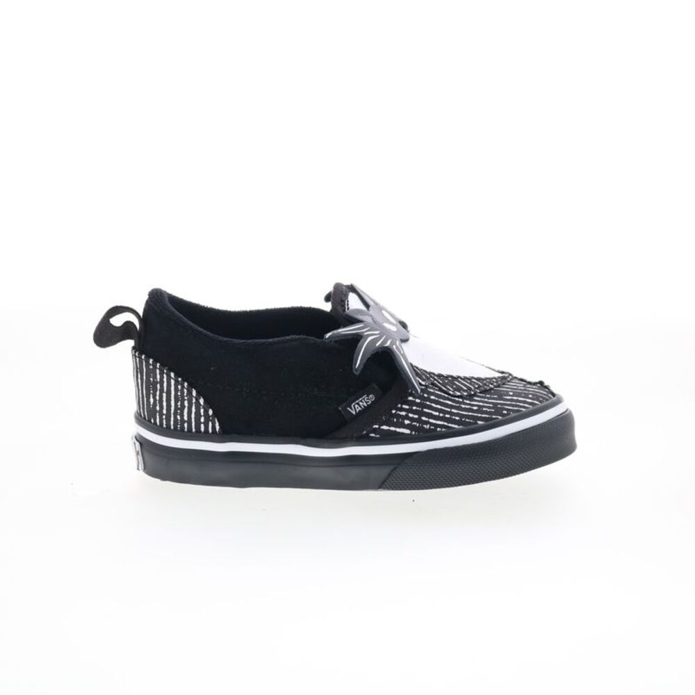Vans Boys Slip-On V Disney Toddler Black Shoes ()